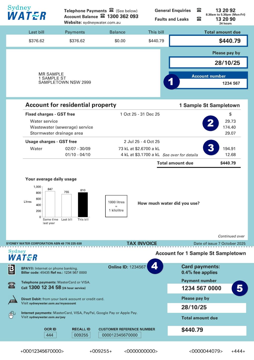 New Bill Image Front